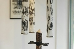 Installation-Wuerde-des-Menschen, Galerie Kirschey, 2020